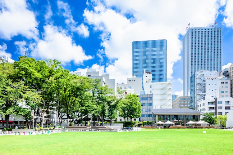 池袋駅周辺でオススメの公園