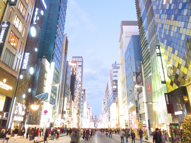 銀座駅周辺の治安について