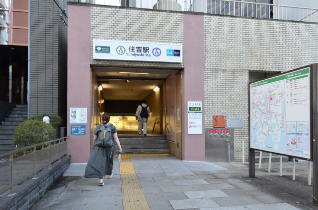 3位：住吉駅